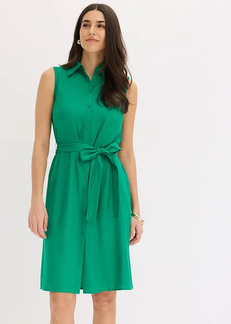 Robe chemise en viscose, bonprix