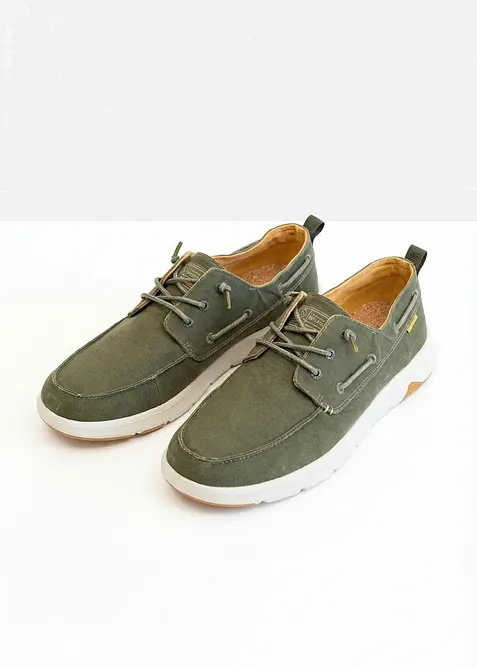 Chaussures bateau Camel Active en toile, Camel Active