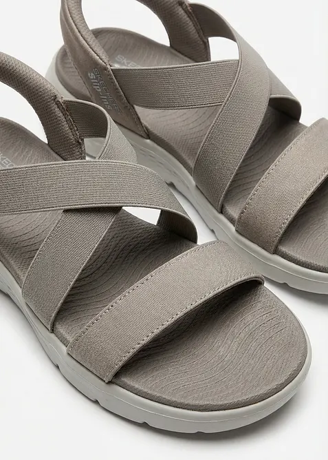 Sandales &agrave; brides &eacute;lastiques Skechers, Skechers