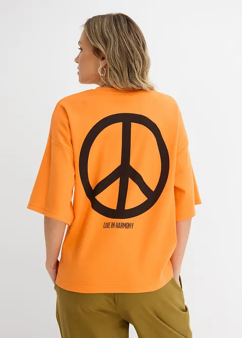 T-shirt oversize 100% coton, bonprix