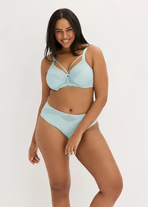 Slip maxi avec dentelle, bonprix