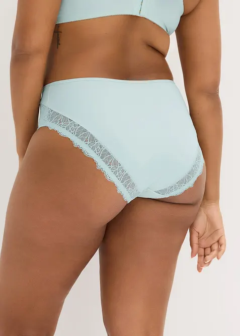 Slip maxi avec dentelle, bonprix