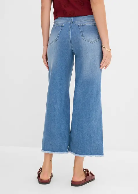 Jean large 7/8 extensible, bonprix
