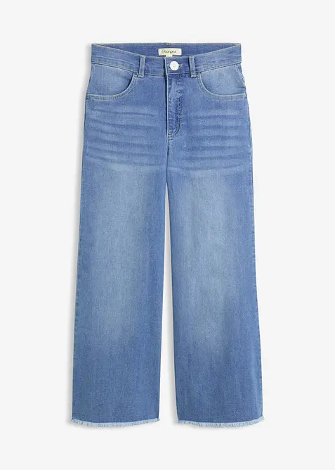 Jean large 7/8 extensible, bonprix