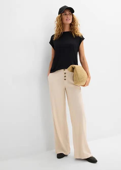 T-shirt en viscose douce, bonprix