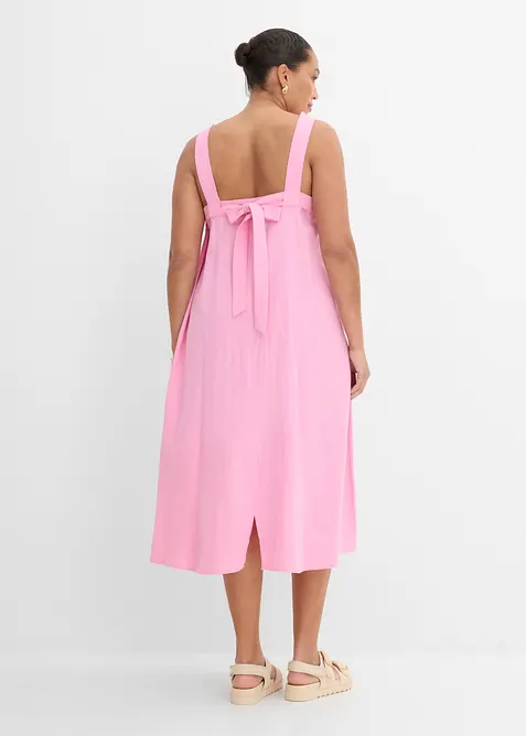 Robe longue &agrave; nouer dans le dos, bonprix