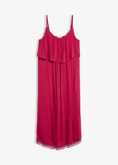 Maxikleid aus strukturierter Viskose, bonprix