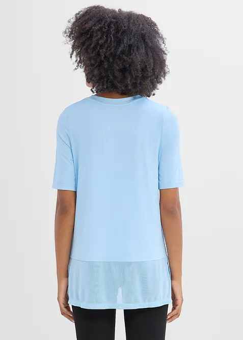 T-shirt de sport long avec mesh, s&eacute;chage rapide, bonprix