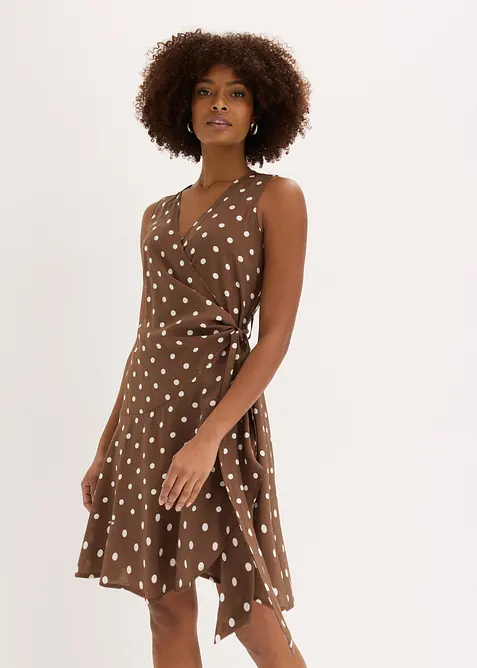 Robe portefeuille fluide, bonprix