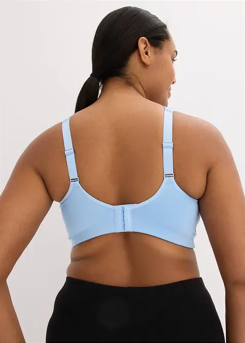 Lot de 2 soutiens-gorge de sport, maintien mod&eacute;r&eacute;, bonprix