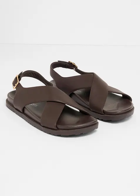 Sandalen mit bequemem Fu&szlig;bett, bonprix