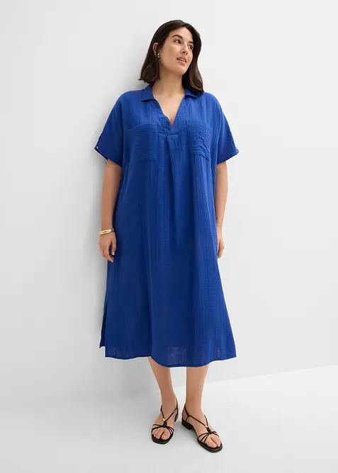Robe caftan en gaze de coton douce, bonprix