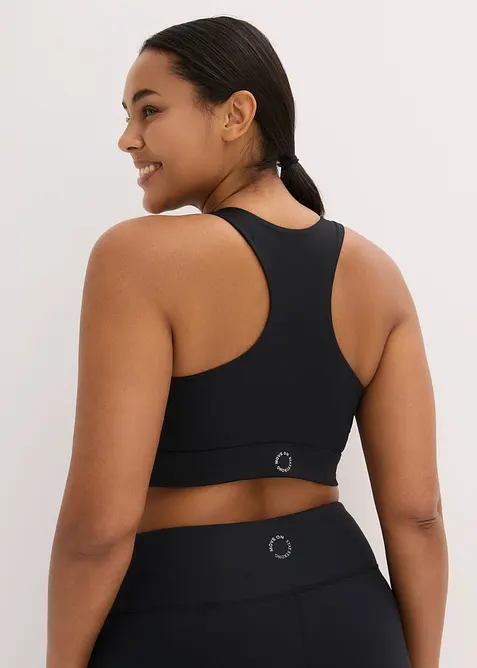 Soutien-gorge de sport dos nageur, maintien l&eacute;ger, bonprix
