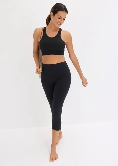 Racerback Sport-BH  mit leichtem Halt, bonprix