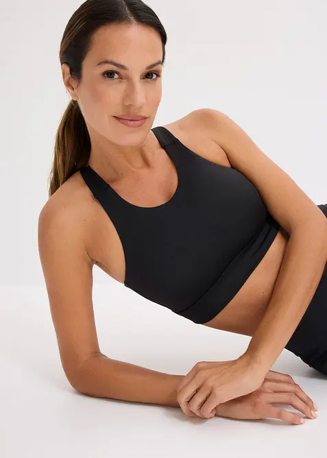 Racerback Sport-BH  mit leichtem Halt, bonprix