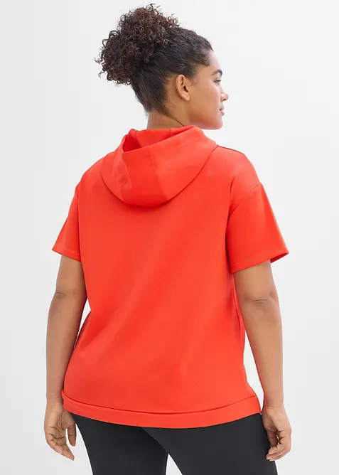 Sport-Shirt mit Kapuze, schnelltrocknend, bonprix