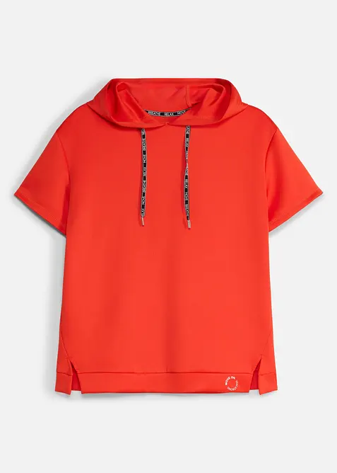 Sport-Shirt mit Kapuze, schnelltrocknend, bonprix