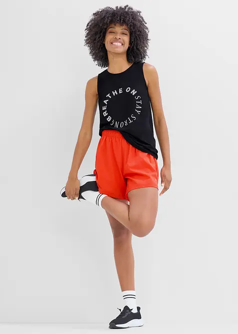Ultraleichte Sport-Shorts 2-in1, schnelltrocknend, bonprix