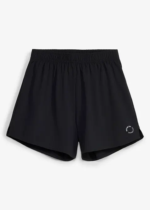 Ultraleichte Sport-Shorts 2-in1, schnelltrocknend, bonprix
