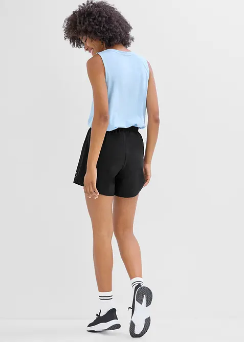Ultraleichte Sport-Shorts 2-in1, schnelltrocknend, bonprix