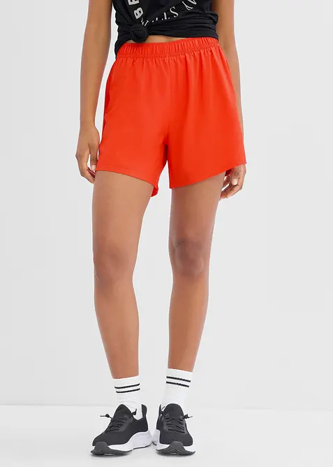 Ultraleichte Sport-Shorts 2-in1, schnelltrocknend, bonprix