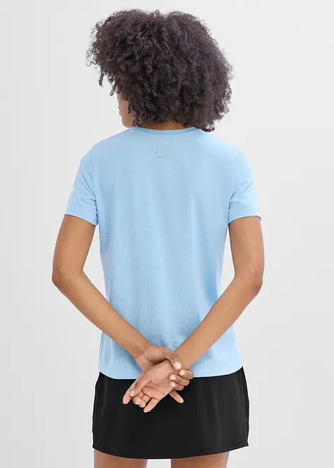 Lot de 2 T-shirts de sport &agrave; s&eacute;chage rapide, bonprix
