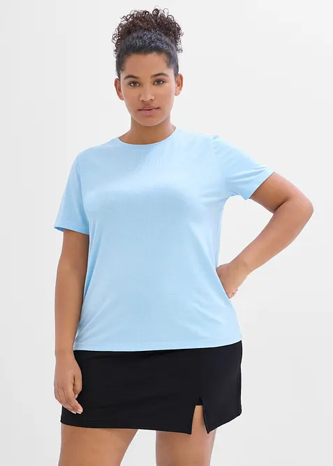 Lot de 2 T-shirts de sport &agrave; s&eacute;chage rapide, bonprix