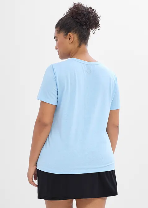 Lot de 2 T-shirts de sport &agrave; s&eacute;chage rapide, bonprix