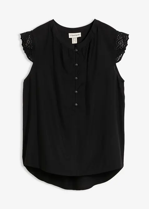 Blouse sans manches en viscose, bonprix