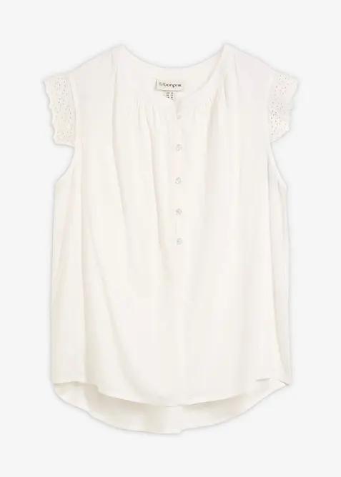 Blouse sans manches en viscose, bonprix