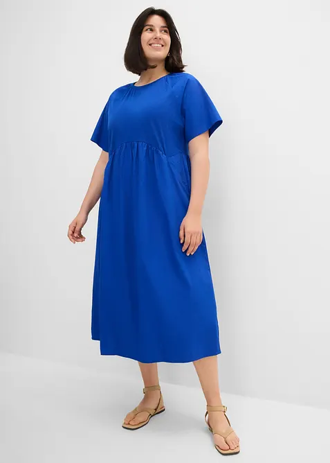 Robe midi 100% coton, bonprix