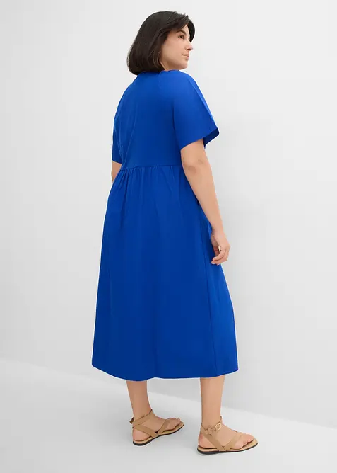 Robe midi 100% coton, bonprix
