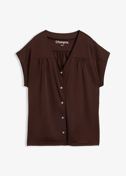 Shirtbluse aus Viskose Piqu&eacute;, bonprix