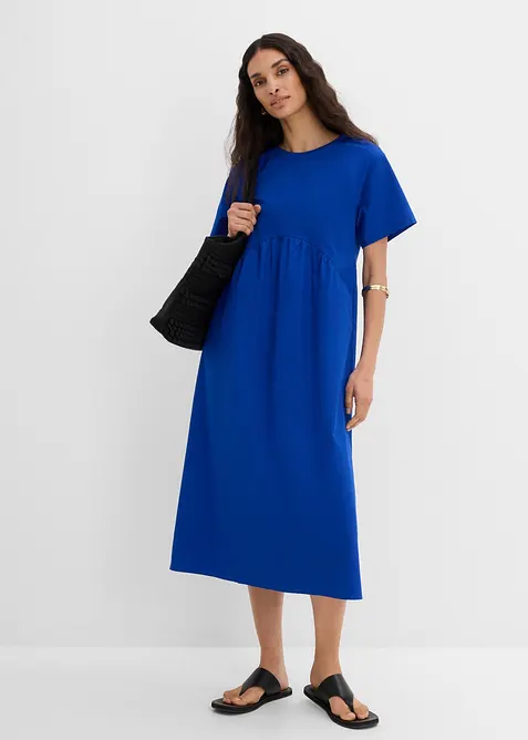 Robe midi 100% coton, bonprix