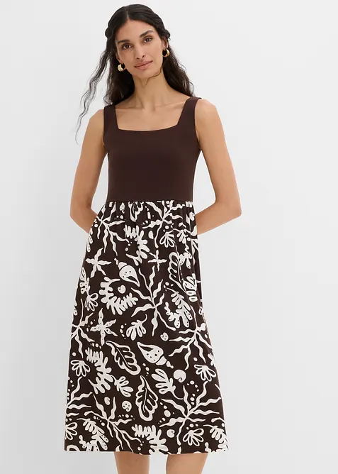 Jerseykleid aus Viskose-Mix, bonprix