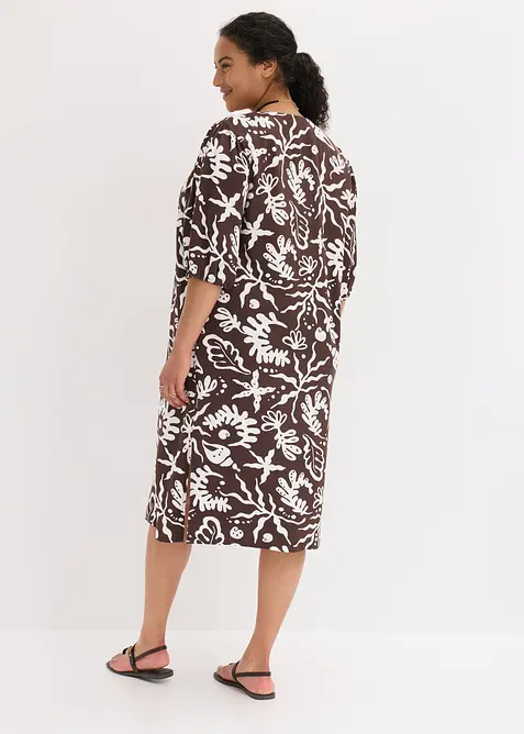 Midikleid aus Viskose-Mix, bonprix