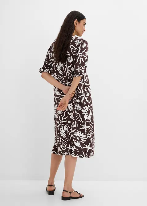 Midikleid aus Viskose-Mix, bonprix