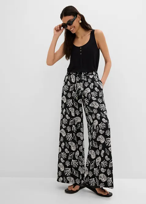 Marlenehose aus Viskose-Mix, bonprix