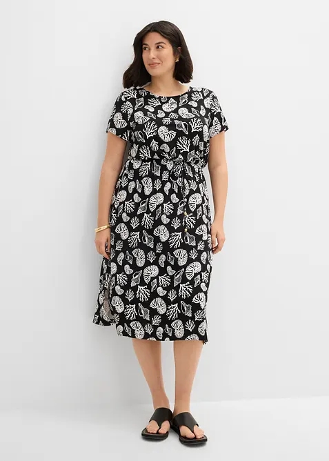 Robe midi, bonprix