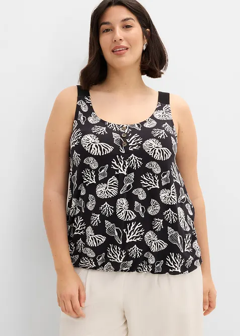 Top en viscose extensible, bonprix