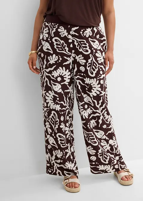 Marlenehose aus softer Viskose, bonprix