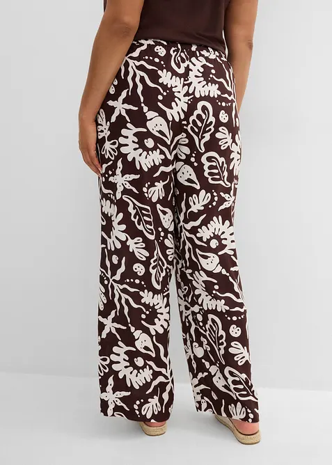 Marlenehose aus softer Viskose, bonprix
