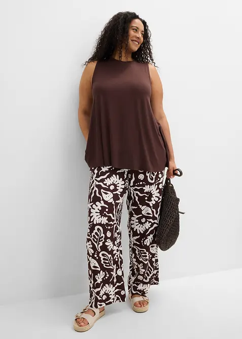 Marlenehose aus softer Viskose, bonprix
