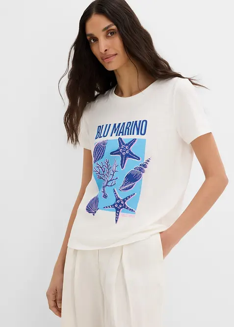 T-Shirt aus reiner Bio-Baumwolle, bonprix