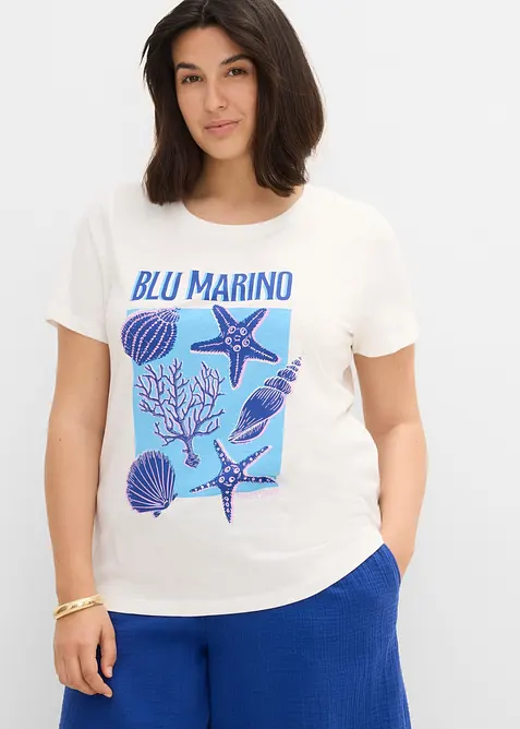 T-Shirt aus reiner Bio-Baumwolle, bonprix