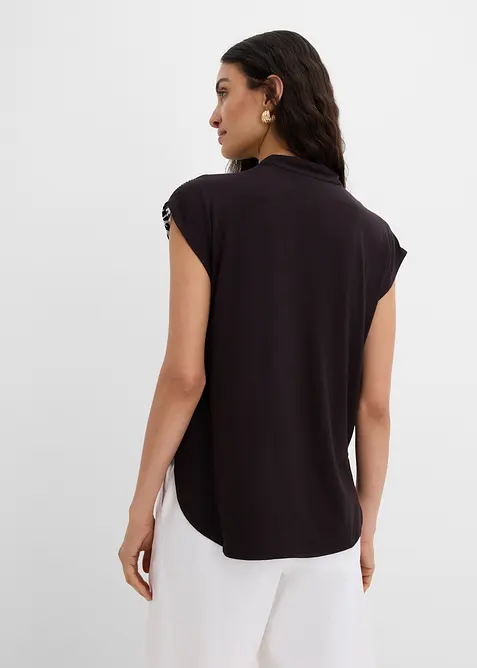 Blusentop aus softer Viskose, bonprix