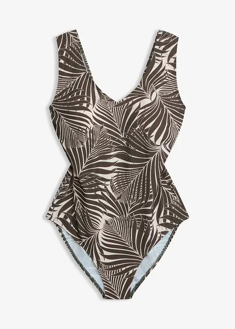 Light Shape-Badeanzug mit breiten Tr&auml;gern, bonprix