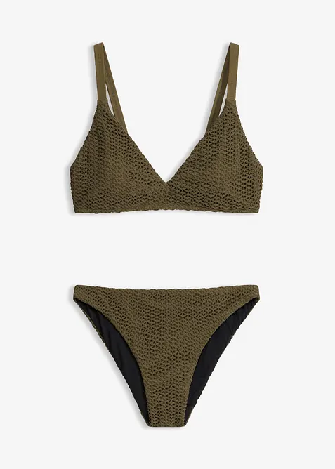Bustier-Bikini aus Crochet (2-tlg.Set), bonprix