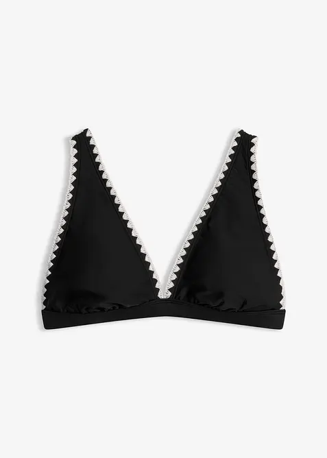 Bikinioberteil mit Stickerei, bonprix