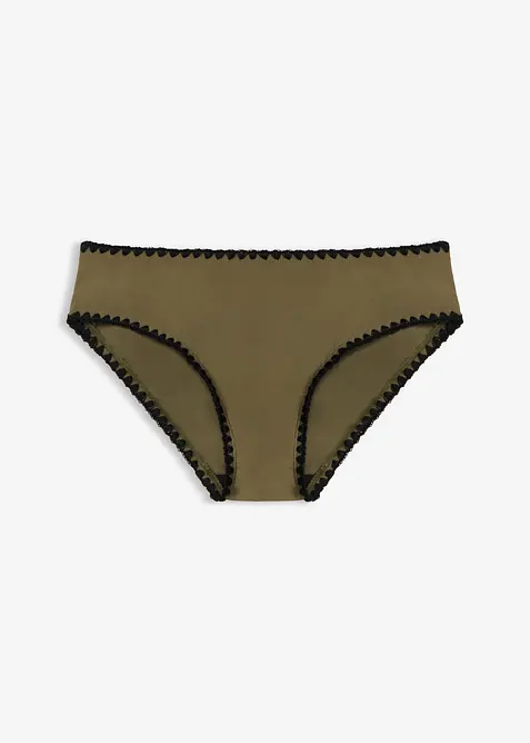 Bikinihose mit Stickerei, bonprix